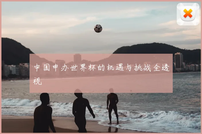 中国申办世界杯的机遇与挑战全透视